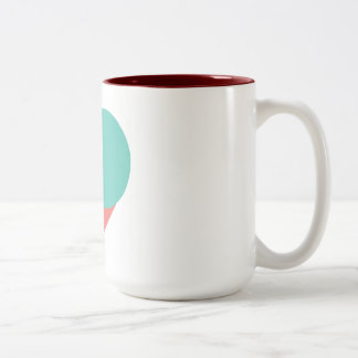 Taza Bicolor Caneca Música Para Cortar os Pulsos - VERMELHA