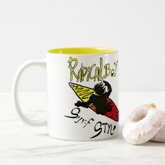 Taza Bicolor Caneca Radical Boy® Surf Style