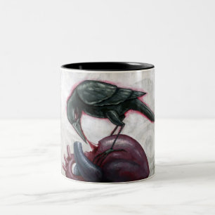 Taza Bicolor Caníbal del corazón