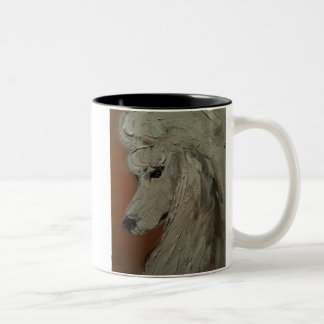 Taza Bicolor Caniche estándar