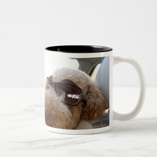 Taza Bicolor caniche estándar 3 (Derecha)
