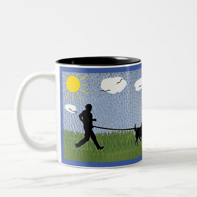 Taza Bicolor Canicross - Off the Path (Izquierda)