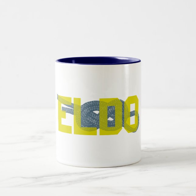 Taza Bicolor Cañón Eldorado Figura 8 Escalada (Centro)