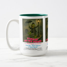 Taza Bicolor Cantando en el Drenaje Parodia de Película