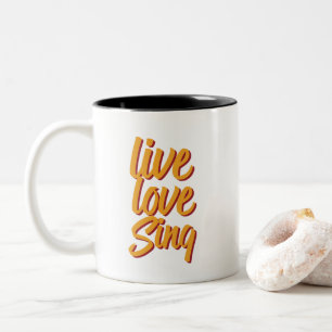 Taza Bicolor Cantante cantante de Live Love Sing y compositor K