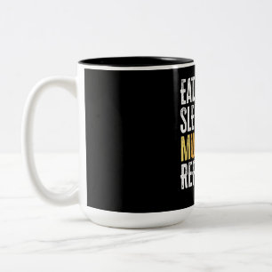 Taza Bicolor Cantante de actriz de música de repetición Sleep S
