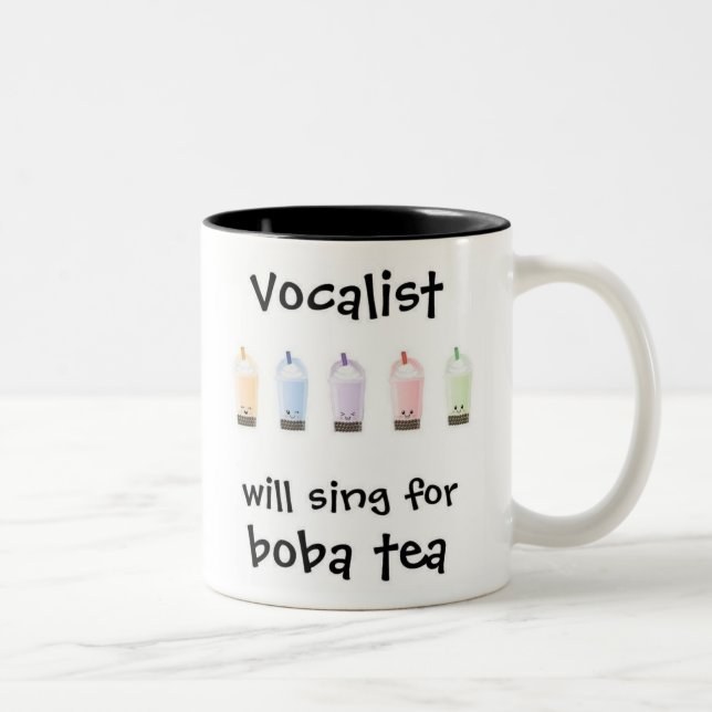 Taza Bicolor Cantará para el té de Boba (Derecha)