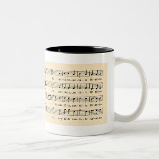 Taza Bicolor Cantate Domino Mug