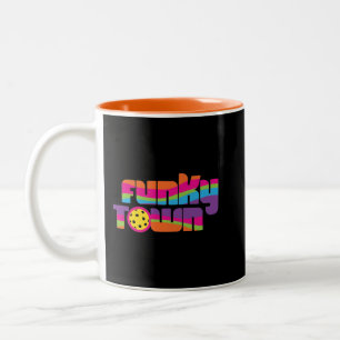 Taza Bicolor Canto de pickleball