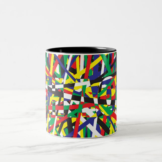 Taza Bicolor Caos en las prisiones (Centro)