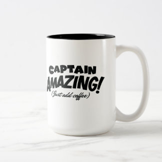 Taza Bicolor Capitán Amazing Mug