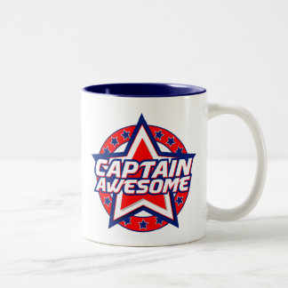 Taza Bicolor Capitán Awesome