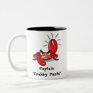 Taza Bicolor Capitán Crabby Pants