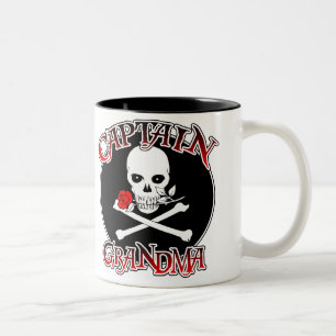 Taza Bicolor Capitán Grandma Mug