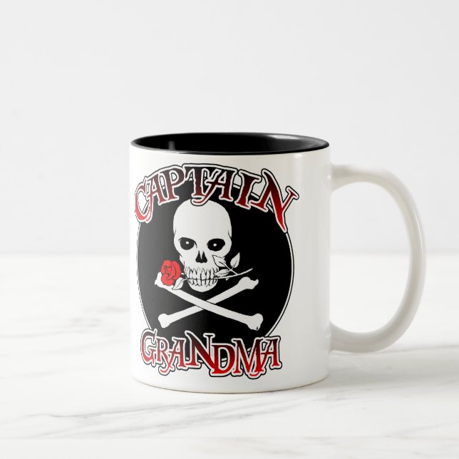 Taza Bicolor Capitán Grandma Mug (Derecha)
