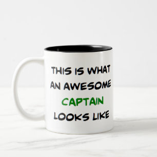 Taza Bicolor capitán, increíble