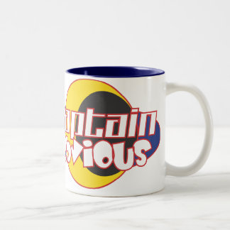 Taza Bicolor Capitán Obvious