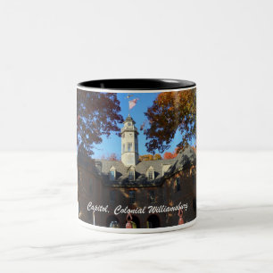 Taza Bicolor Capitolio, Colonial Williamsburg