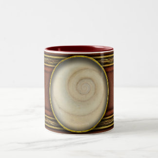 Taza Bicolor Cápiz - Conquiliología - Espiral Blanca