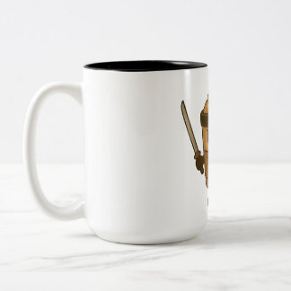 Taza Bicolor Cappuccino Assassino Italian