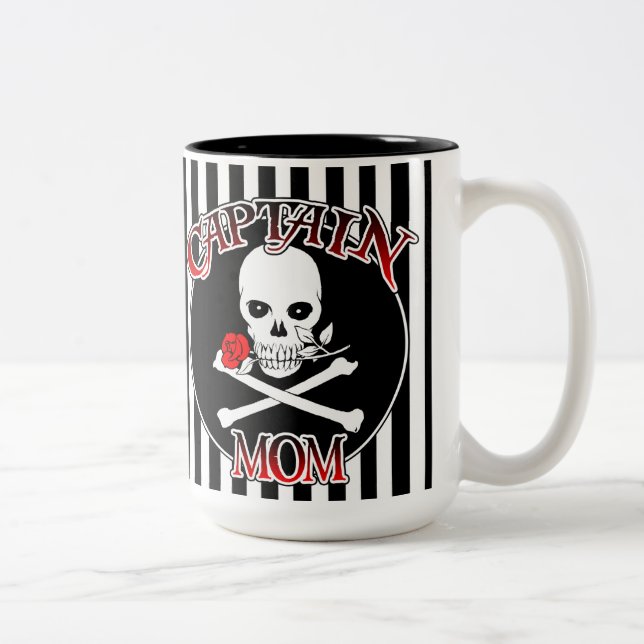Taza Bicolor Captain Mom Mug (Derecha)