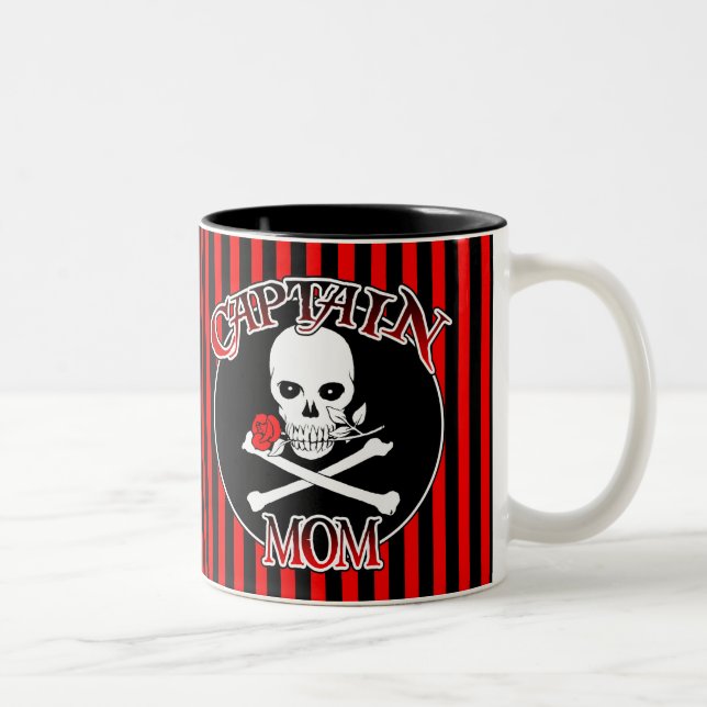 Taza Bicolor Captain Mom Mug (Derecha)