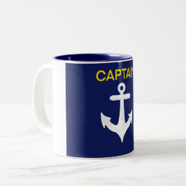 Taza Bicolor Captain Mug