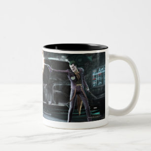 Taza Bicolor Captura de pantalla: Linterna verde contra comodín