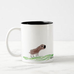 Taza Bicolor Capybara Mug