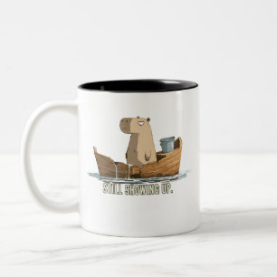 Taza Bicolor Capybara Sigue Apareciendo