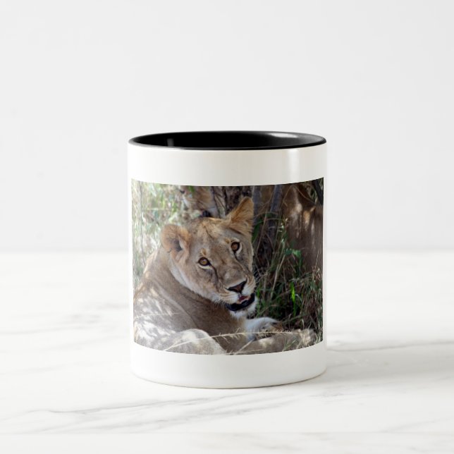 Taza Bicolor cara de león (Centro)