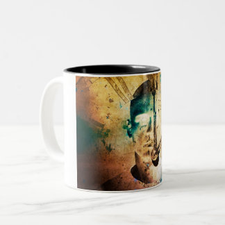 Taza Bicolor Cara de reloj de cosecha