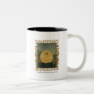 Taza Bicolor cara feliz de da vinci