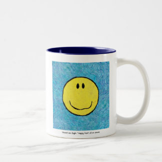 Taza Bicolor cara feliz de van gogh