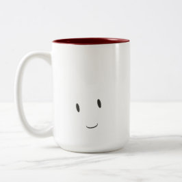 Taza Bicolor Cara sonriente