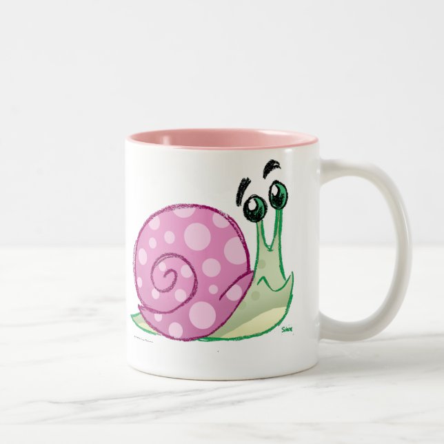 Taza Bicolor Caracol (Derecha)