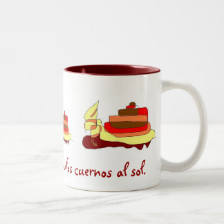 TAZA BICOLOR CARACOL