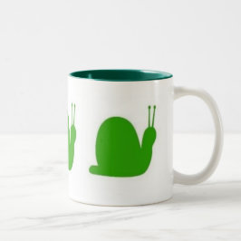 Taza Bicolor Caracoles