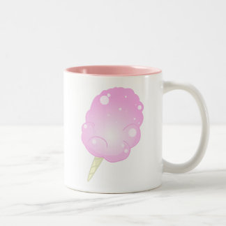 Taza Bicolor Caramelo de algodón - rosa