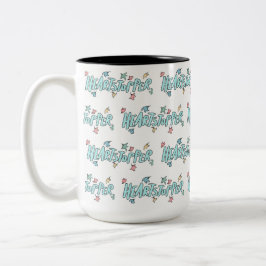 Taza Bicolor Cardiopatía blanca