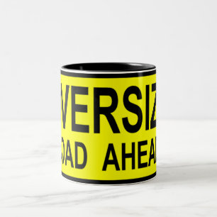 Taza Bicolor Carga sobredimensionada