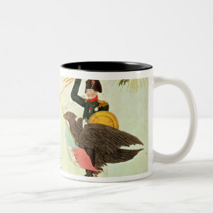 Taza Bicolor Caricatura de los 'cientos días