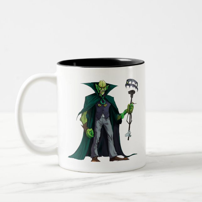 Taza Bicolor Caricatura - Villain (Izquierda)