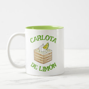 Taza Bicolor Carlota de Limón Lime Mexicano Piel de Pastel de H