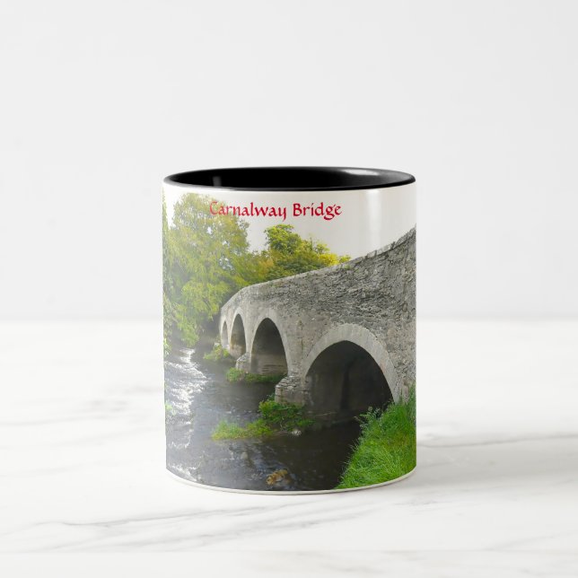 Taza Bicolor Carnalway Bridge Kildare Café de dos tonos (Centro)
