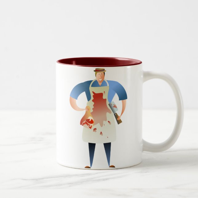 Taza Bicolor Carnicero (Derecha)