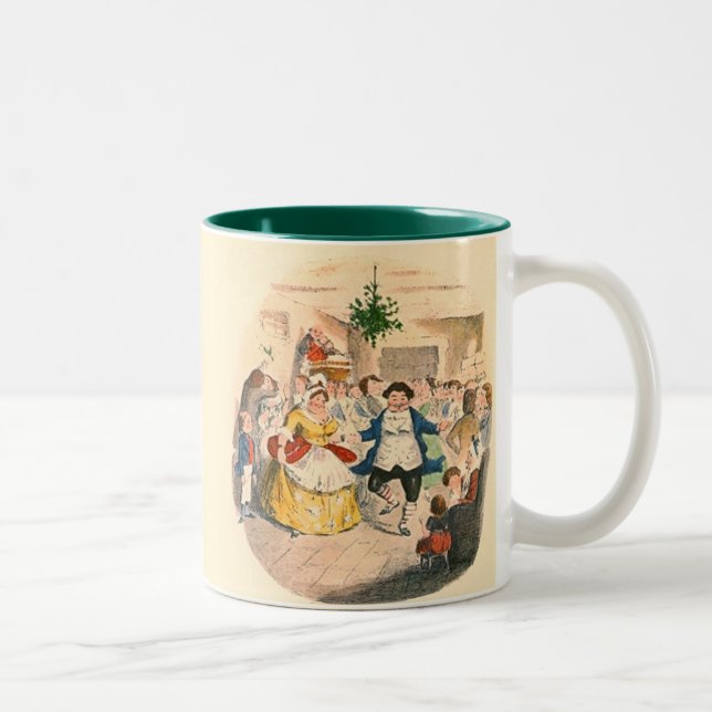 Taza Bicolor Carol, un Navidad (Derecha)