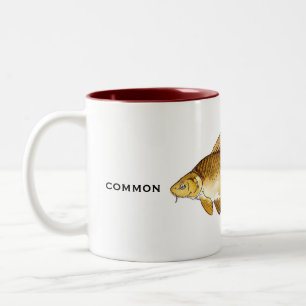 Taza Bicolor Carp Mug Fish Mug
