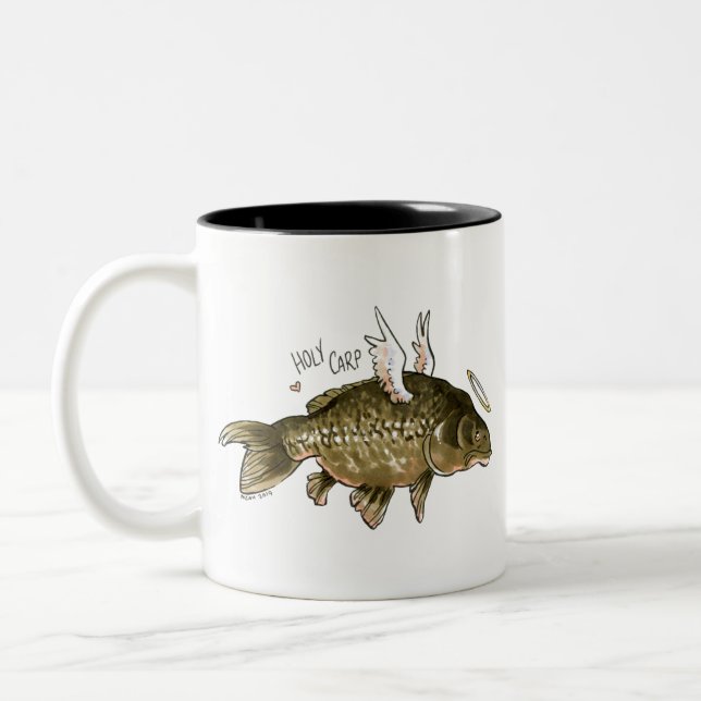 Taza Bicolor ¡Carpa sagrada! (Izquierda)