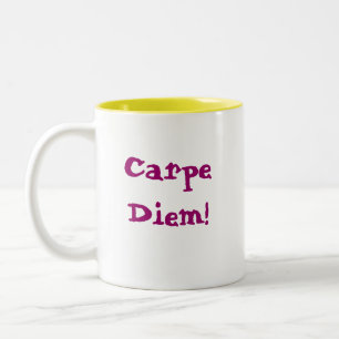 Taza Bicolor ¡Carpe Diem!